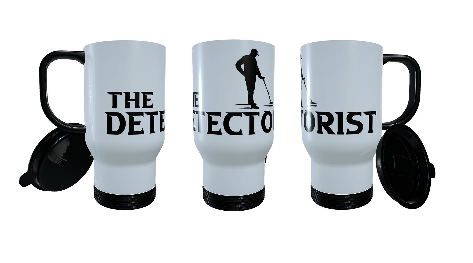 The Detectorist Travel Mug, Personalised Travel Mug, Thermos Mug